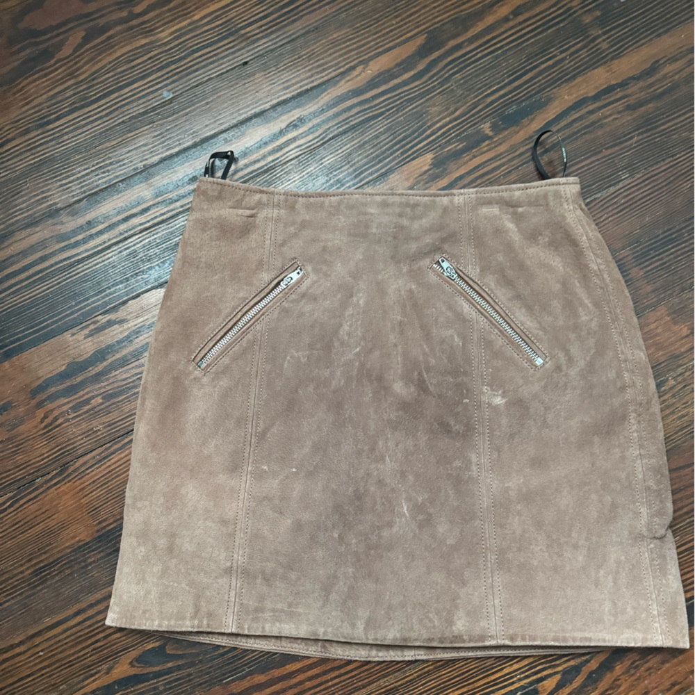 Brown suede blank NYC Skirt size 25